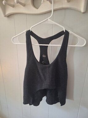 alo yoga Distressed Tank Top
